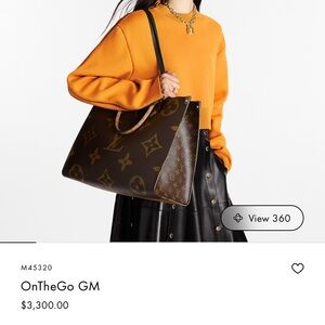 Louis Vuitton On the go Gm Tote